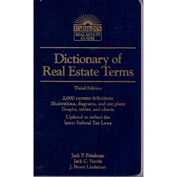Pre-Owned Dictionary of Real Estate Terms (Paperback) 9780812014341