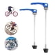 thumbnail image 5 of 1 par de brochetas para bicicleta de montaña, juego de brochetas para eje trasero delantero de liberación rápida para bicicleta de carretera (azul), 5 of 8