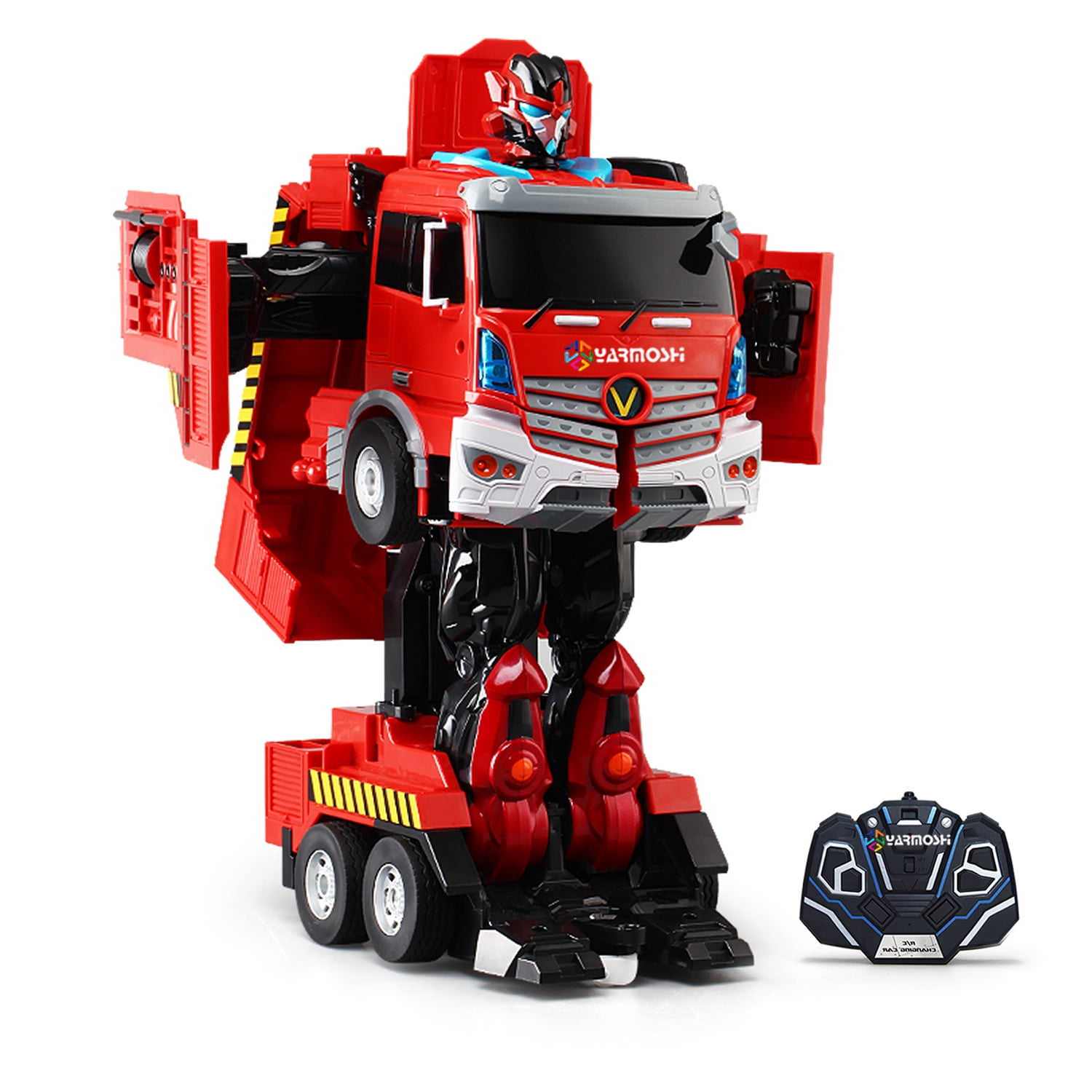 Yarmoshi Fire Truck Robot with Remote Control Voice Controlled Gift