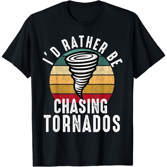 Tornado Chaser Storm Chasing Men Women Kids Tornadoes Lover T-Shirt