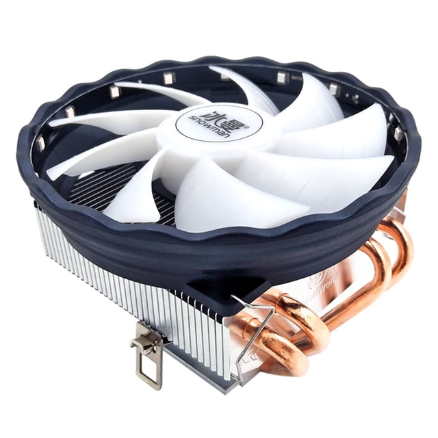 120mm CPU Cooler Computer Host Fan Cooling Fan Desktop PC Computer Cooler CPU Radiator 12V 3Pin for Intel LGA 2011/1200/1150 No light 1PC