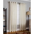 thumbnail image 1 of Miller Curtains Morris Textured Window Panel, 50×84, Natural, 1 of 4