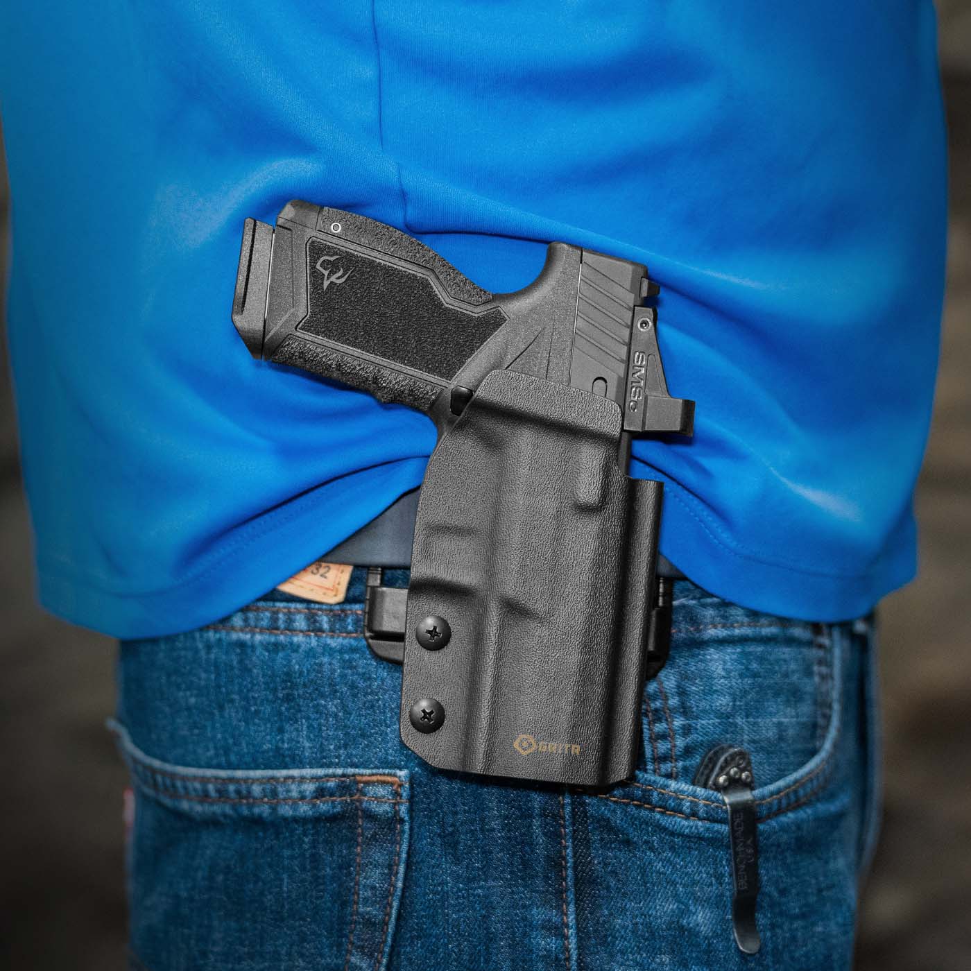 GRITR OWB Kydex Right Hand Pistol Holster Fits Taurus GX4 Carry TORO
