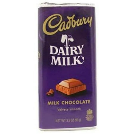 Milk Chocolate Flavor Product Of Cadbury, Dairy Milk Bar, Count 1 - Chocolate Candy / Grab Varieties & Flavors ()