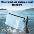 thumbnail image 6 of Waterproof Dry Bag with Wrist Strap, Zippered Waterproof Pouch for Swimming, Beach, Diving, Travel, Keep Phone, Wallet Dry - Blue, 6 of 6