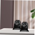 thumbnail image 3 of ZOUSSIQI 5pcs Eye Mask Storage Bag Small Drawstring Bags Small Toiletry Bags Satin Drawstring Bags Jewelry Organizer Bag Drawstring Christmas Bags Jewelry Pouch Black Polyester CA919-55842, 3 of 9
