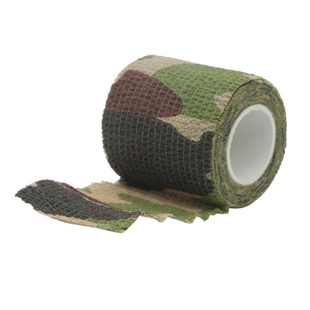 Cinta 4,5mx5cm Disfraz Caza Autoadhesiva Elástica Verde 20uds FLhrweasw Nuevo