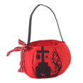 thumbnail image 4 of Bolsa reutilizable para dulces de Halloween, ideal para pedir dulces o pedir golosinas. Búho, 4 of 8