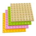 thumbnail image 2 of Bloques de construcción de partículas grandes 8 × 8, piso de doble cara, placa inferior de 64 orificios, base de escena, accesorios de juguete de plástico a granel, 2 of 5