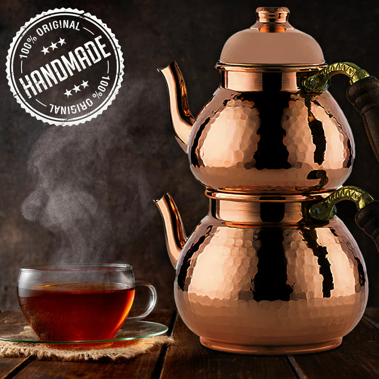 Tea Kettle Tea Cooker Tea Brewing Pot Household Steam Teapot Small Pu'er  Teapot Glass Health Pot Portable Kettle Samovar