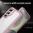 thumbnail image 2 of for Samsung Galaxy S25+ Case Clear, [Wireless Charging][Anti-Yellowing][Military-Grade Protection] Hybrid Clear Back Shockproof Slim Magnetic Phone Case for Samsung Galaxy S25+,Pink, 2 of 7