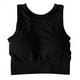 thumbnail image 5 of Sujetador deportivo con espalda cruzada para mujer - Sujetador deportivo de alto impacto para gimnasio, negro, L, 5 of 8