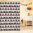 thumbnail image 2 of Erosebridal Train Shower Curtain 72Wx84L, Pattern Bathroom Shower Curtain, Multi Pattern, 2 of 5