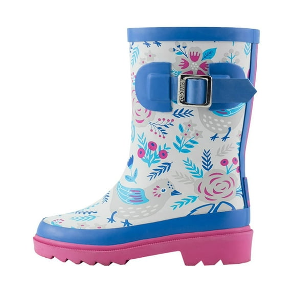 Oaki Kids Rubber Rain Boots with Buckle
