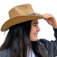 thumbnail image 6 of Straw Cowboy Hat Men Cowgirl Hats Women Sun Hat Sombreros Vagueros Classic Western Accents, 6 of 8