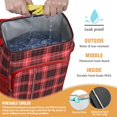 thumbnail image 3 of Moroccan Geometric Cooler Backpack - 20L Insulated Lunch Bag with Multiple Pockets for Camping & Picnics, 3 of 5