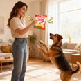 thumbnail image 3 of Squeaky Potato Chips Puppy Toy Snack Design Interactive Play Builtin Paper Crinkle Sound For Dogs Training, 3 of 4
