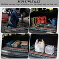 thumbnail image 3 of COEQINE Universal Cargo Liner for Cars SUVs, Scratch-proof Trunk Protection Cute Back Cargo Mat Vehicle Interior Accessories, 29 x 39 Inches, Southwest Aztec Red Blue, 3 of 7
