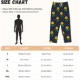 thumbnail image 2 of PISONIC Sunflowers and Dark Printed Women's Pajama Pants, Comfy Pajama Bottoms With Pockets&Drawstring, 2 of 7