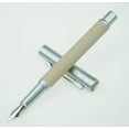 thumbnail image 1 of ZECATL Silver Birch Forest Fountain Pen Extra Fine Nib Beautiful Tree Texture Excellent Writing Gift Pen, 1 of 4