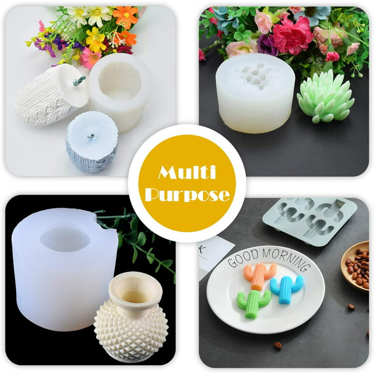 Silicone Mold Making Kit Liquid Silicone For Molding Making Molds Rubber  Bubble Free Translucent Clear Mixing Ratio Candle Molds - AliExpress