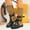 #138-Khaki, variant on Taylonsss Women's Suede and Leather Mid-Calf Boots with Round Toe and Buckle Straps for Casual Wear Comfortable Blocks Heel Boots for Summer and Fall