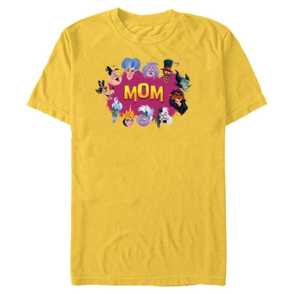 Disney Villain Squad Family Trip Vacation Reunion Mom - Short Sleeve Blended T-Shirt for Adults - Customized-Putty Snow Heather