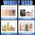thumbnail image 5 of 3 Pack Clear Makeup Bags, Waterproof Toiletry Bag with Zipper, Transparent Travel Cosmetic Bag, TSA Approved Clear Organizer Bags, PVC Cosmetic Pouch Case for Vacation Airport Airline Compli, 5 of 5