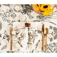 thumbnail image 3 of Botanical Print Tablecloth 70 Round, 3 of 6