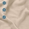 thumbnail image 5 of Bare Home Cozy Fleece Sheet Set - Extra Plush Polar Fleece - Deep Pocket - Twin, Sand, 5 of 10