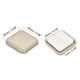 thumbnail image 2 of Deslizadores de muebles Uxcell de plástico autoadhesivos, almohadillas deslizantes cuadradas para sillas en alfombras, gris 0.98" 12 piezas, 2 of 6