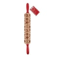 thumbnail image 2 of Cook With Color 16.9” Silicone Rolling Pin – Durable Non-Stick Baking Tool for Holiday Cookies & Pastries, 2 of 5
