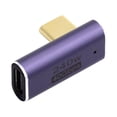 thumbnail image 3 of CY USB4 Type C Male to Female 240W Power 40Gbps Data 8K Video Adapter Low Profile Left Right Angled for NS Phone Laptop, 3 of 7