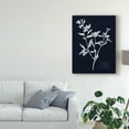 thumbnail image 3 of Trademark Fine Art 'Impressions on Indigo III' Canvas Art by Vision Studio, 3 of 4