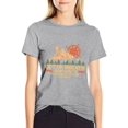 thumbnail image 3 of Potopok Out of Breath Hiking Society T-Shirt Funny Hiking Tee for Nature Lovers & Trail Walkers with Humor Design,Gray - 2XL, 3 of 9
