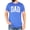 Heather Blue Shirt, variant on Dad Vintage Shirt for Men Bold Distressed Father's Day T-Shirt Vintage Red Shirt Adult Medium