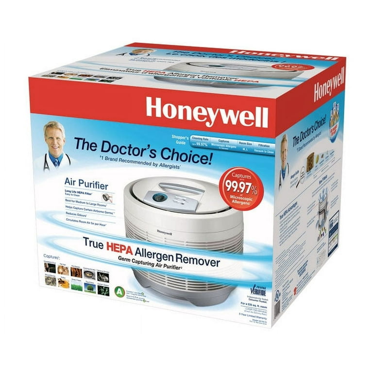 Honeywell True HEPA Air Purifier 50150 N White