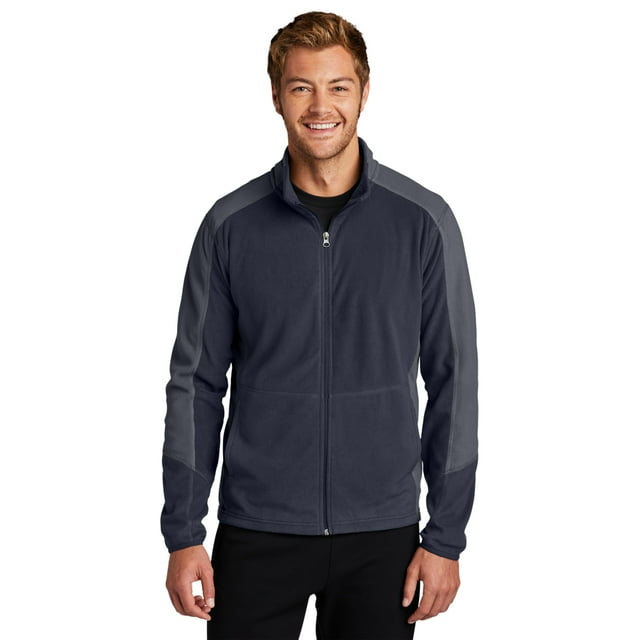 Chaqueta Port Authority Colorblock Microfleece M Gris acorazado/ Gris perla Autoridad Portuaria F230