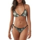thumbnail image 1 of Fotbe Abstract Cat Faces Pattern Traje de Baño para Mujer de Dos Piezas – Bikini Sexy de Tirantes Tipo Halter con Diseño Triangular, 1 of 6