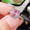 thumbnail image 4 of Gorgeous Jewelry 925 Silver Rings Cubic Zircon Wedding Engagement Gifts Sz 6-10, 4 of 9
