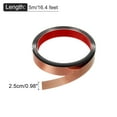 thumbnail image 2 of Uxcell Wall Trim Molding, Peel and Stick Self Adhesive Trim Mirror-Like Finish for Home DIY Rose Gold 16.4 Ft x 0.98 In, 2 of 6