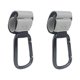 thumbnail image 5 of 2x Ganchos para cochecito de bebé Clip Accesorios para cochecito Ganchos para cochecito Ganchos para cochecito para Gris, 5 of 9