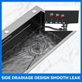 thumbnail image 5 of Dextrus 30" Drop-In Kitchen Sink, Top-Mount Stainless Steel Nano Coated Sink Workstation with Cup Washer, Cutting Board, and Accessories, 5 of 5