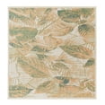 thumbnail image 3 of Unique Loom Baja Outdoor Collection Area Rug - Balandra (7' 10" Square Ivory/Orange), 3 of 7