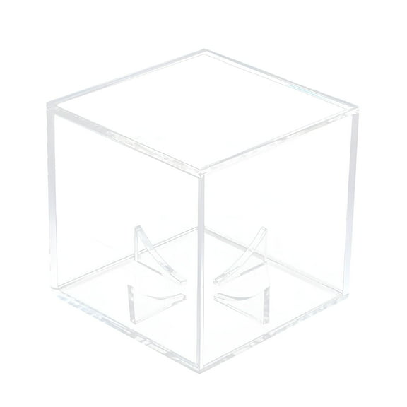 LAMIRO Basketball/Baseball Acrylic Cube Display Storage Autograph Case Stand