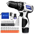 thumbnail image 1 of Ensemble d'Outils de Tournevis Électrique Combiné pour Perceuse Électrique Sans Fil 16,8 V, 2 Vitesses Variables 18+1 Réglage de Couple, 23 Pcs Embouts de Perceuse/perceuse, 1 of 8