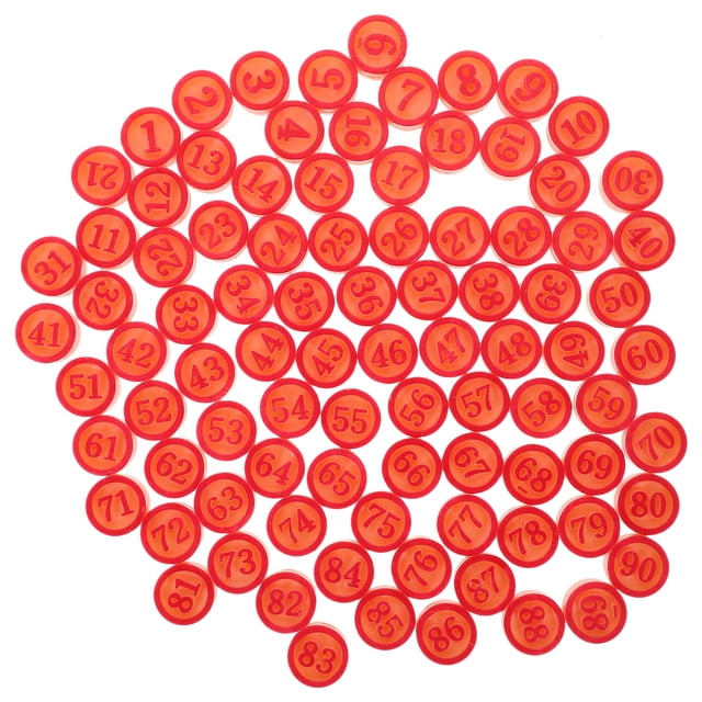 1 Ensemble de Pièces d'Échecs Manquantes de Rechange Pièces de Bingo en Plastique Jeu de Chiffres d'Échecs