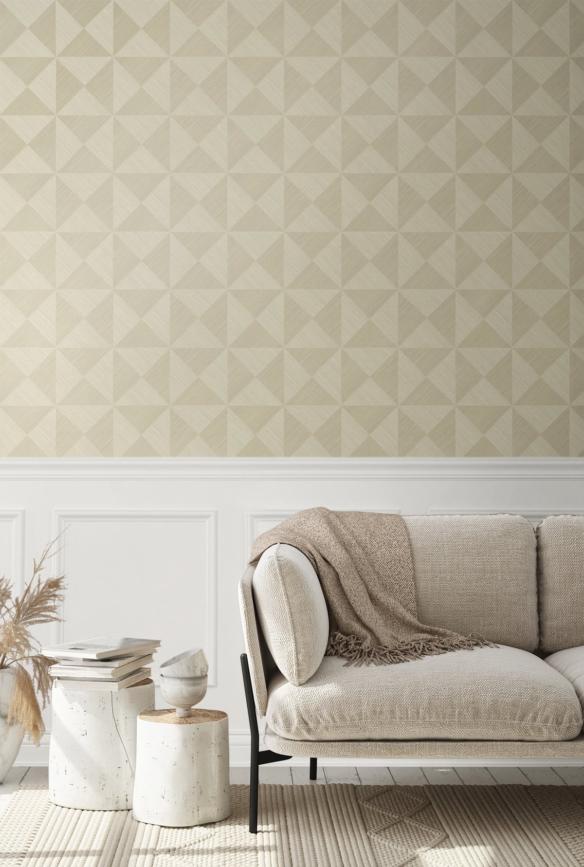 Stacy Garcia Home Geo Inlay Peel and Stick Wallpaper
