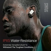 Status Between 3ANC Bone True Active Noise Cancelling Wireless Earbuds - White - iPhone & Android - ANC in Ear Buds, Charging Case, Built-in 6 Microphones, 8H Playtime, Bluetooth 5.2, IPX5 Waterproof