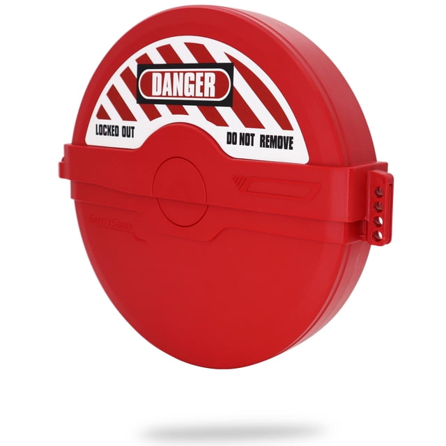 Válvula de compuerta TRADESAFE roja para válvulas de 33 a 46 cm